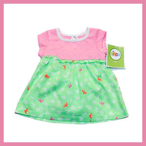 Circo Baby Girl Dress Newborn NWT
